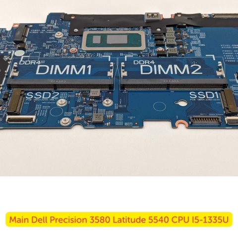 Khe RAM DDR4 DDR5 Trên Main Dell Precision 3580 Latitude 5540