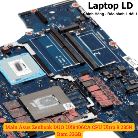Khe RAM DDR5 trên main Acer Predator Helios 18 PH18-72-93VM CPU i9-14900HX