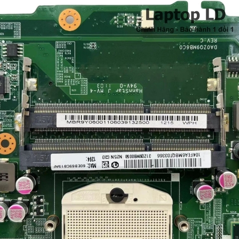 Khe RAM trên main Acer Aspire 4738G/4738ZG