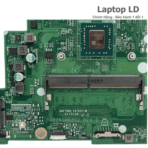 Khe RAM DDR4 trên main Acer Aspire A314-21 CPU A4-9120 hỗ trợ nâng cấp
