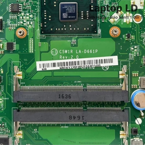 Khe RAM trên main Acer Aspire ES1-523 LA-D661P