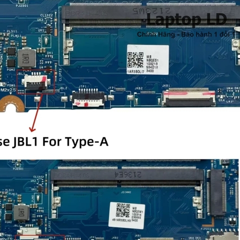 Khe RAM DDR4 trên main Acer Nitro 5 AN515-44 NB R5-4600H