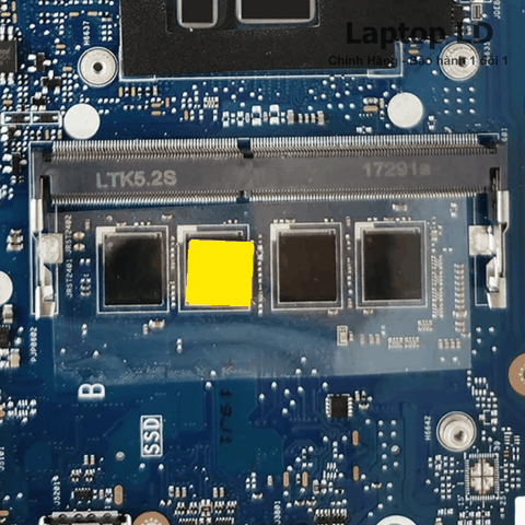 Khe RAM DDR4 trên main Asus Q405UA i5-8250U