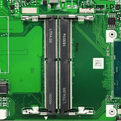 Khe RAM DDR4 trên main Asus VivoBook S15 i5-8250U chính hãng, hỗ trợ nâng cấp dễ dàng