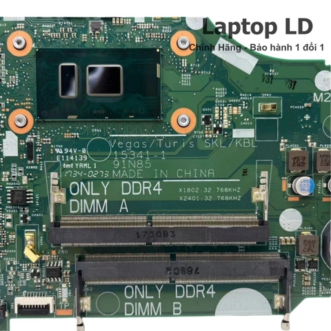 Khe RAM DDR4 trên main Dell Inspiron 15 3567 i5-7200U