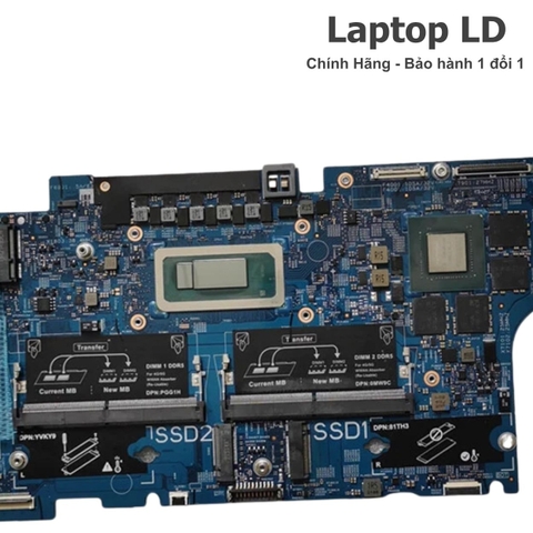 Khe RAM trên main Dell Precision 3571/3570 i9-12900V — Laptop LD