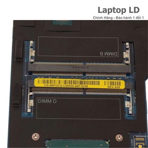 Khe RAM DDR4 trên main Dell Precision 7730 i9-8950HK