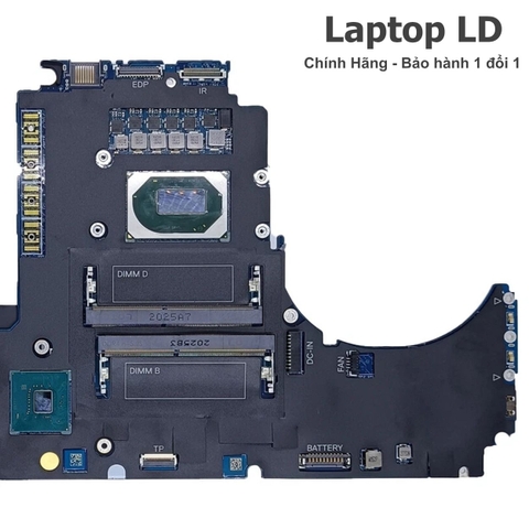 Khe RAM trên main Dell Precision 7750 i9-10885H — Laptop LD