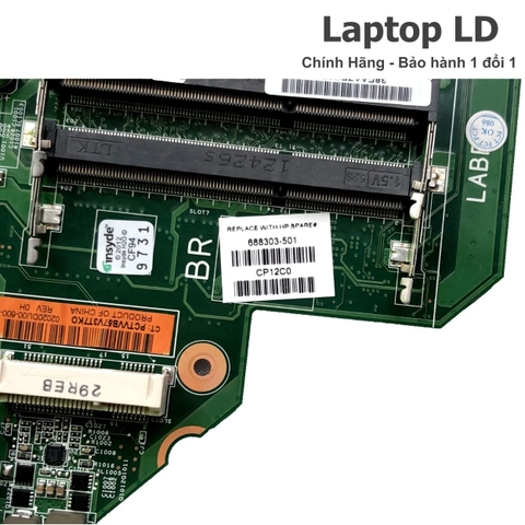 Khe RAM trên main HP Compaq CQ58 / 650 687702-001