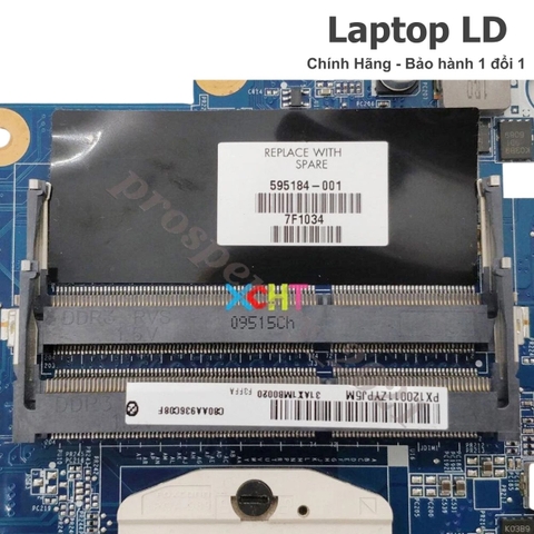 Khe RAM trên main HP CQ42 / CQ62 / G42 / G72 / G62 DA0AX1MB6F0