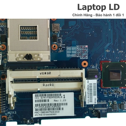 Khe RAM trên main HP EliteBook 2570p 6050A2483801-MB-A02