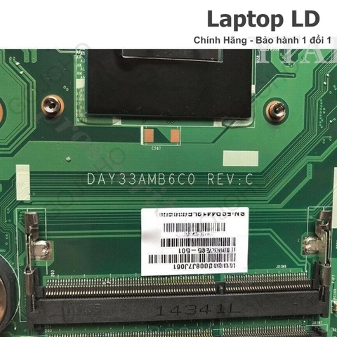 Khe RAM trên main HP Envy 15-K CPU I7-4710HQ DAY33AMB6C0
