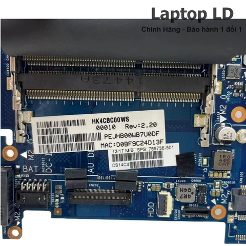 Khe RAM trên main HP Envy 15-Q 6050A2628301