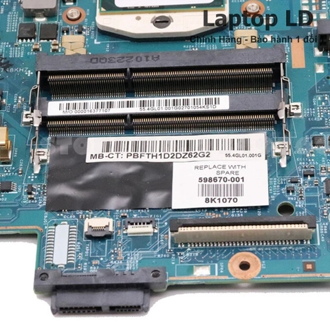 Khe RAM trên main HP ProBook 4520S / 4720S H9265-1