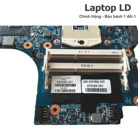 Khe RAM trên main HP ProBook 4740s / 4440s / 4441s / 4540s 683494-001