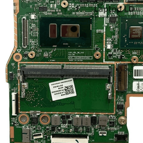 Khe RAM DDR4 trên main Lenovo IdeaPad 330s-14IKB i5-8250U