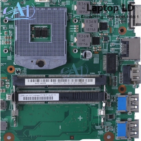 Khe RAM trên main Lenovo Ideapad B480 / V480 11264-SB