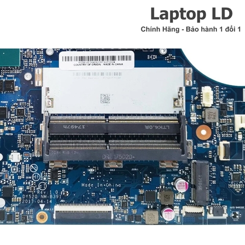 Khe RAM trên main Lenovo Legion Y520-15IKBM CPU i7-7700HQ NM-B391