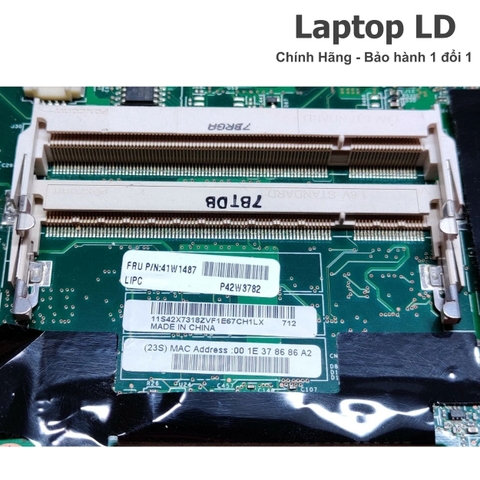 Khe RAM trên main Lenovo ThinkPad T61
