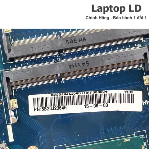 Khe RAM trên main Lenovo Z41-70 / Z51-70 CPU i5-5200U LA-C287P / LA-C281P
