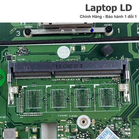 Khe RAM trên mainboard Asus X551CA cho phép nâng cấp bộ nhớ