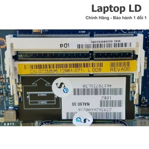 Khe RAM trên mainboard Dell E4310 hỗ trợ nâng cấp dung lượng bộ nhớ