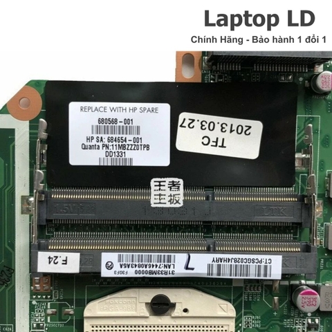 Khe RAM trên mainboard laptop HP Pavilion G4 / G6 / G7 / G4-2000 mã DA0R33MB6E0