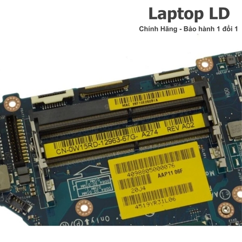 Khe RAM trên motherboard Dell Alienware LA-C912P hỗ trợ nâng cấp dung lượng RAM