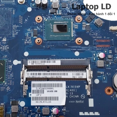 Khe RAM trên motherboard Dell Inspiron 15R 5521 hỗ trợ nâng cấp bộ nhớ