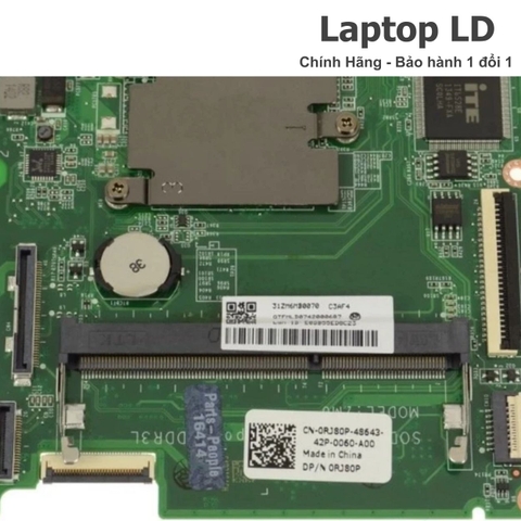 Khe RAM trên motherboard Dell Inspiron 3138 hỗ trợ nâng cấp bộ nhớ