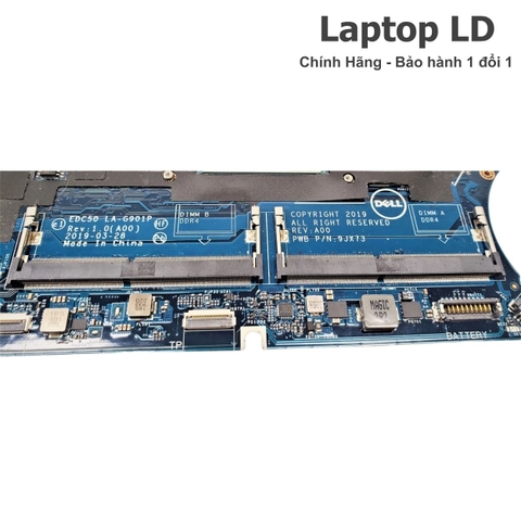 Khe RAM trên motherboard Dell Latitude 5500 hỗ trợ nâng cấp bộ nhớ