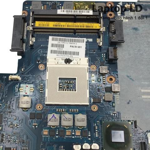 Khe RAM trên motherboard Dell Latitude E6420 hỗ trợ nâng cấp bộ nhớ