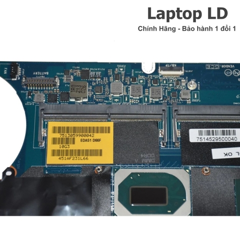 Khe RAM trên motherboard Dell LA-H182P cho phép nâng cấp bộ nhớ