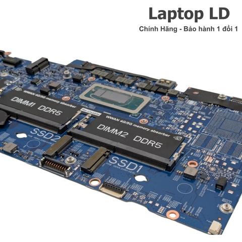Khe RAM trên motherboard Dell 213203-1 hỗ trợ nâng cấp bộ nhớ linh hoạt