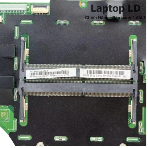 Khe RAM trên motherboard Lenovo Ideapad 700-17ISK hỗ trợ nâng cấp bộ nhớ