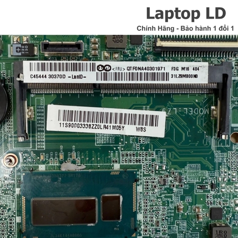 Khe RAM trên motherboard Lenovo IdeaPad U430 U530 cho phép nâng cấp bộ nhớ