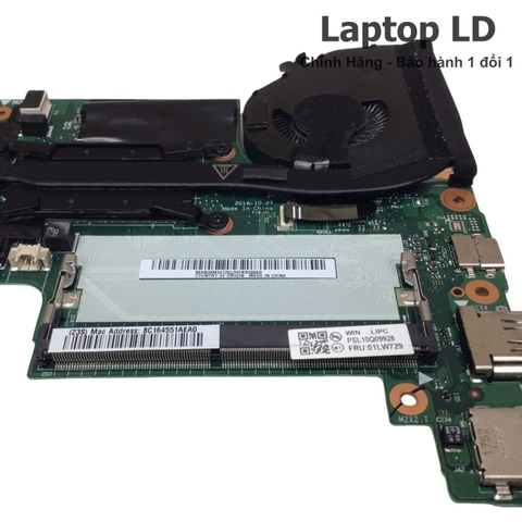Khe RAM trên motherboard Lenovo NM-A531 cho phép nâng cấp bộ nhớ linh hoạt