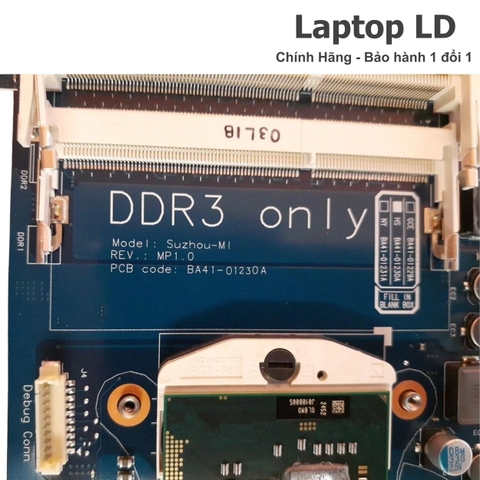 Khe RAM trên motherboard Samsung R480 hỗ trợ nâng cấp bộ nhớ
