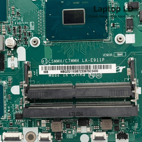 Khe RAM DDR4 trên main Acer Aspire A715-71G i5-7300H