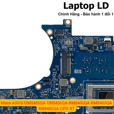 Khe SSD M.2 NVMe trên main ASUS UM5401QA UN5401QA BM5401QA RM5401QA RN5401QA CPU R7