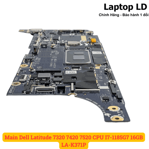 Khe SSD M.2 NVMe trên main Dell Latitude 7320 7420 7520 CPU i7-1185G7