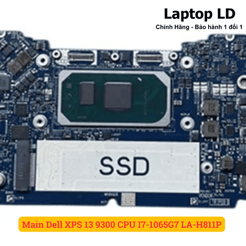 Khe SSD M.2 NVMe trên main Dell XPS 13 9300 i7-1065G7