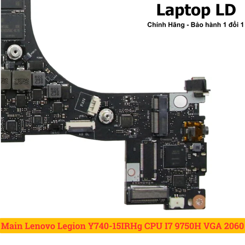 Khe SSD M.2 NVMe trên main Lenovo Legion Y740-15IRHg CPU i7-9750H