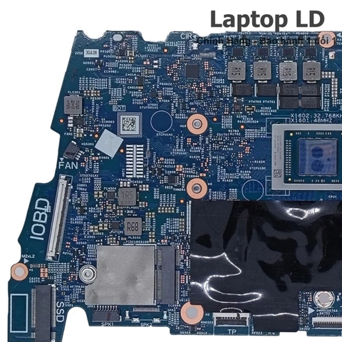 Khe SSD M.2 NVMe trên main Dell Inspiron 16 5635/14 5435 Ryzen 5 7530U — Laptop LD
