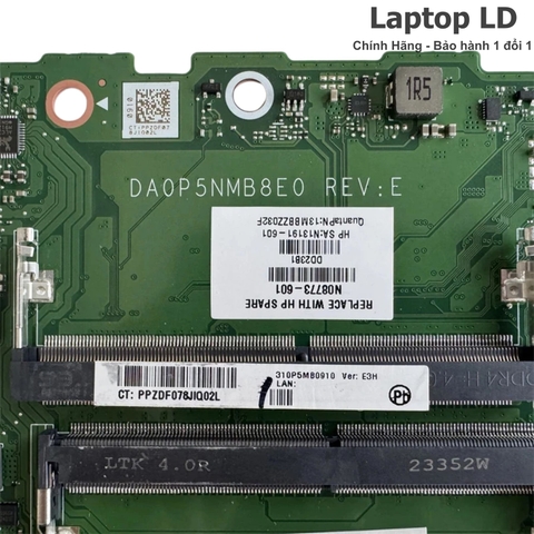 Khu vực RAM trên main HP 15-DY 15S-FQ 15S-FR i5-1240P