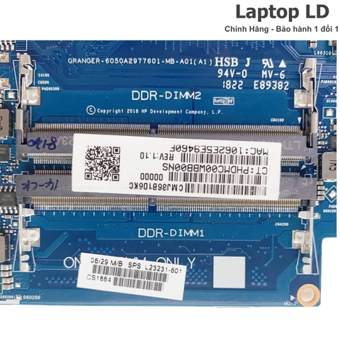Khu vực RAM trên main HP 240 G7 14-CM 14-CK 14Q-CS i5-8265U