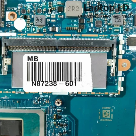 Khu vực RAM trên main HP Envy 17-da0013dx Ultra 7 155H