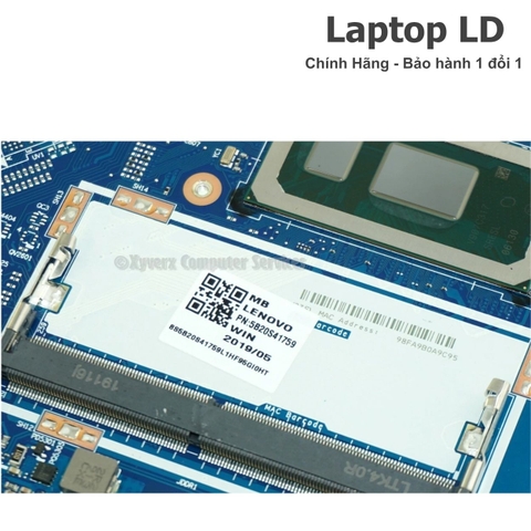 Khu vực RAM trên main Lenovo IdeaPad S145-14IWL S145-15IWL V14-IWL i5-8265U