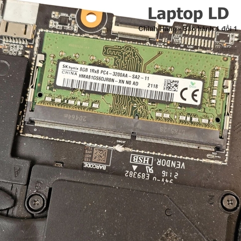 Khu vực RAM trên main Lenovo Legion S7-15ACH6 Ryzen 7 5800H