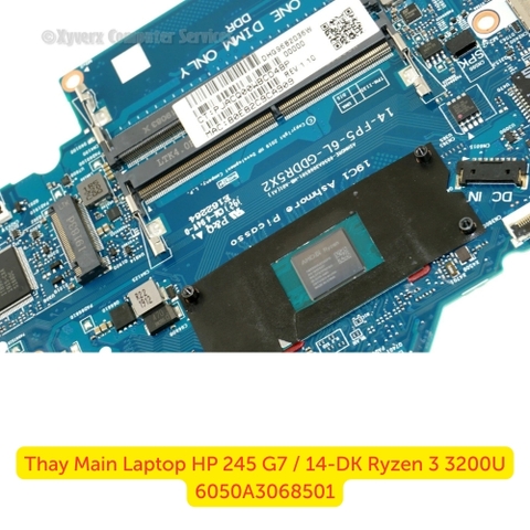 Dịch vụ thay main laptop HP 245 G7 Ryzen 3 3200U tại Trung Tâm Laptop LD